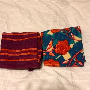 TC Lularoe Legging duo!